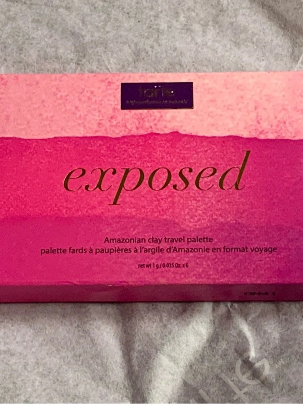 TARTE Exposed Mini Eyeshadow Palette - .035 oz NIB